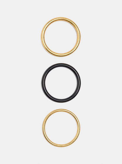 Set Of Tubular Bracelets