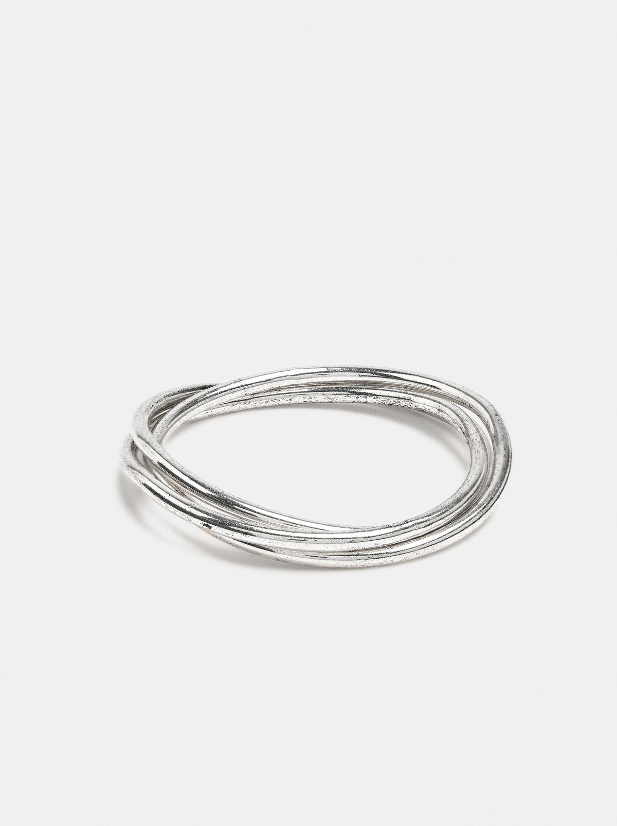 Bracelet With Interlinked Hoops