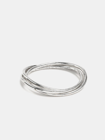 Bracelet With Interlinked Hoops