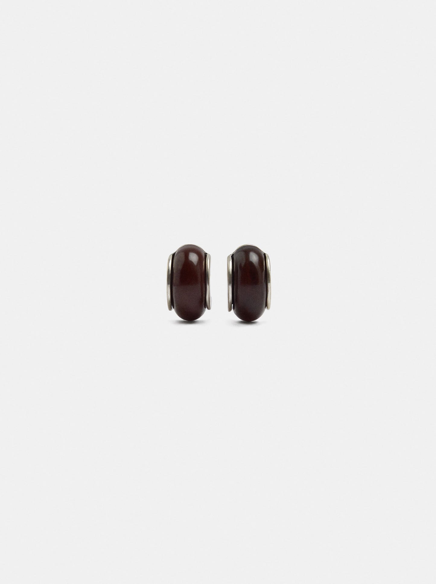 Chunky Open Hoop Earrings