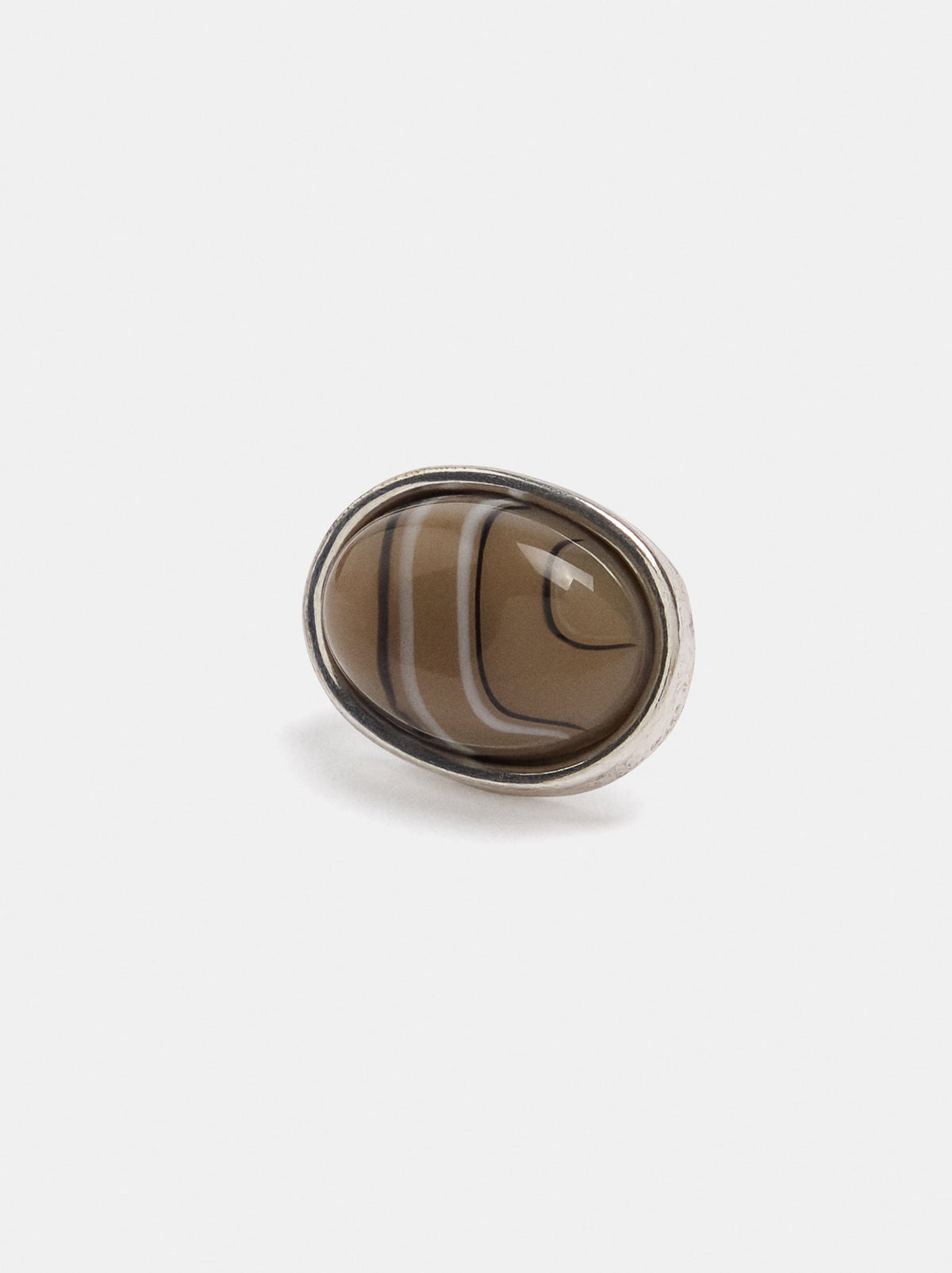 Oval Stone Earrings