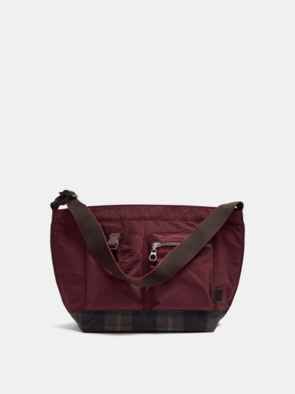 Nylon Lunch Bag With Exterior Pockets