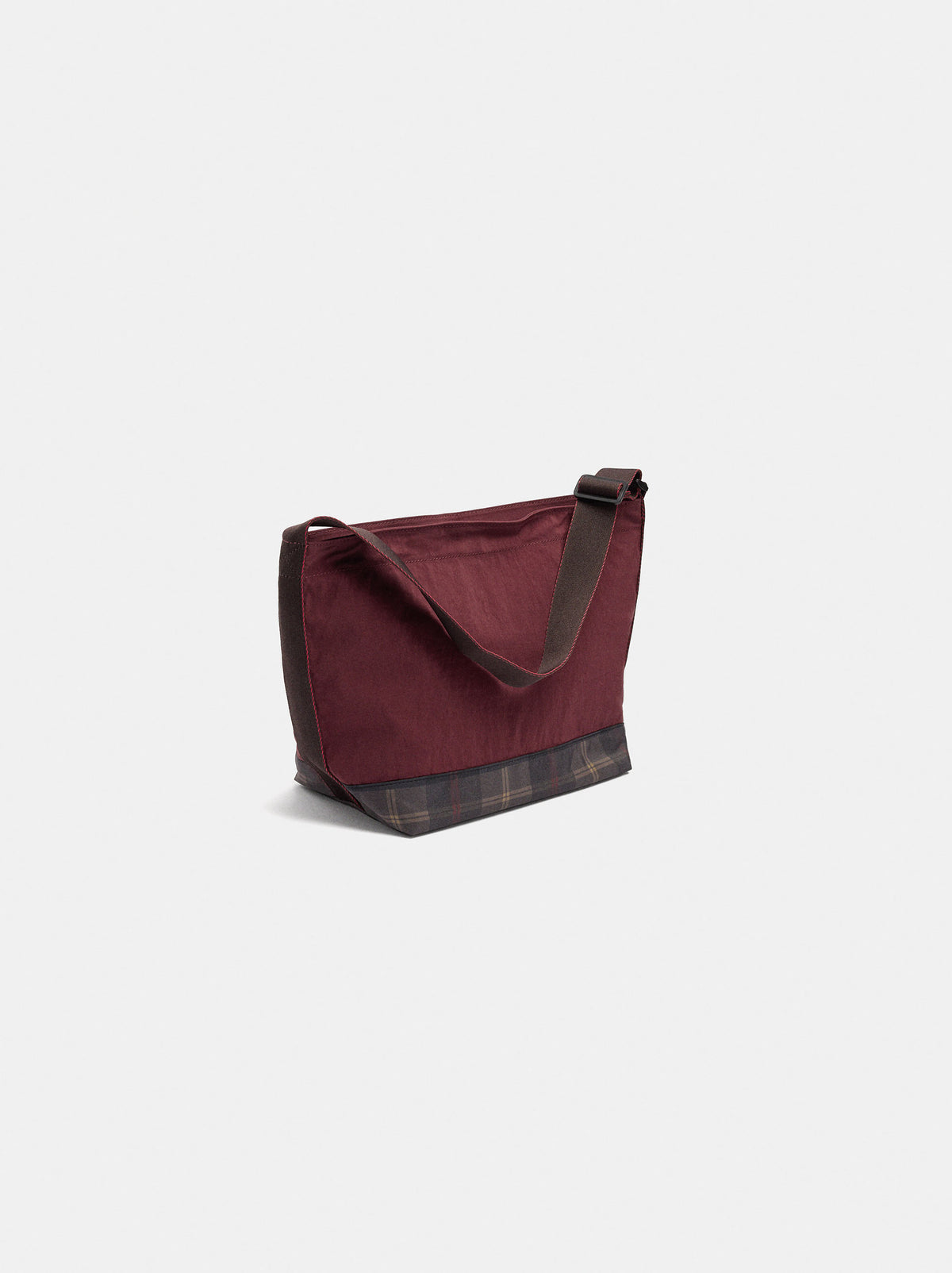 Nylon Lunch Bag With Exterior Pockets