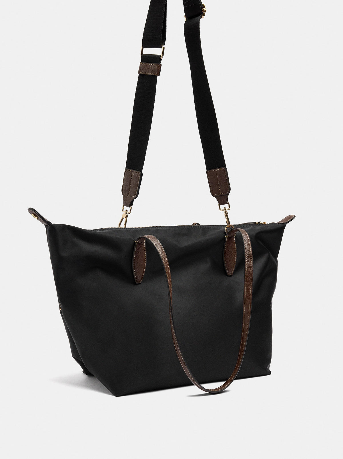 Plain Nylon Laptop Bag For 15-Inch Laptops