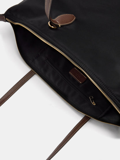 Plain Nylon Laptop Bag For 15-Inch Laptops