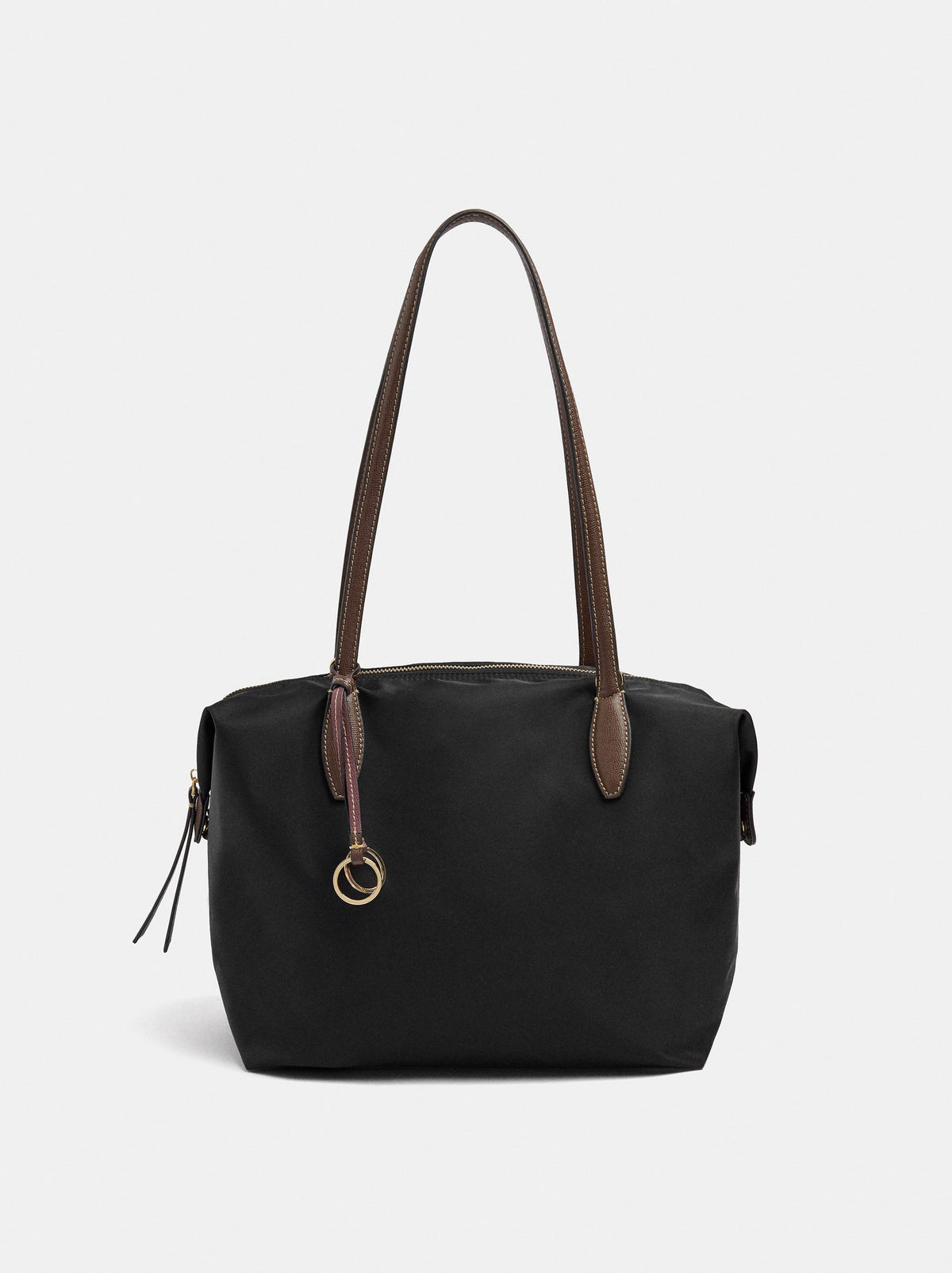 Plain Nylon Laptop Bag For 15-Inch Laptops
