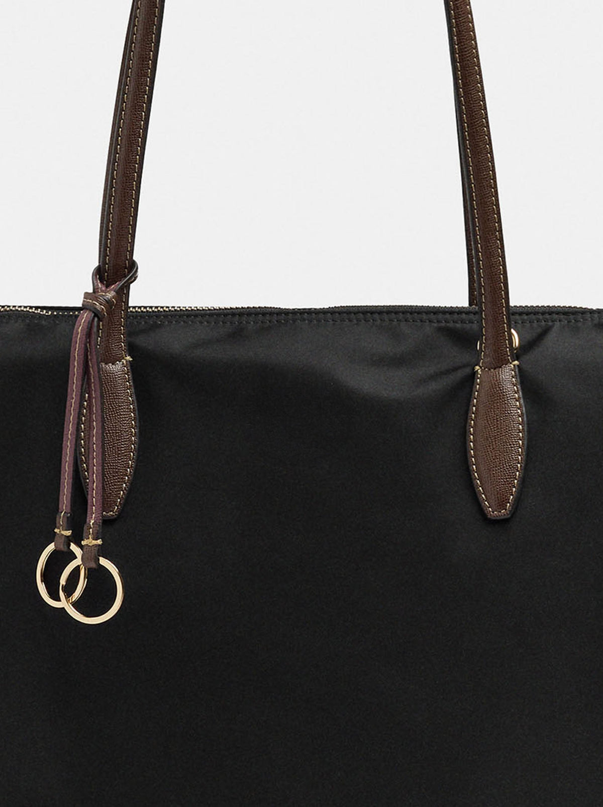 Plain Nylon Laptop Bag For 15-Inch Laptops