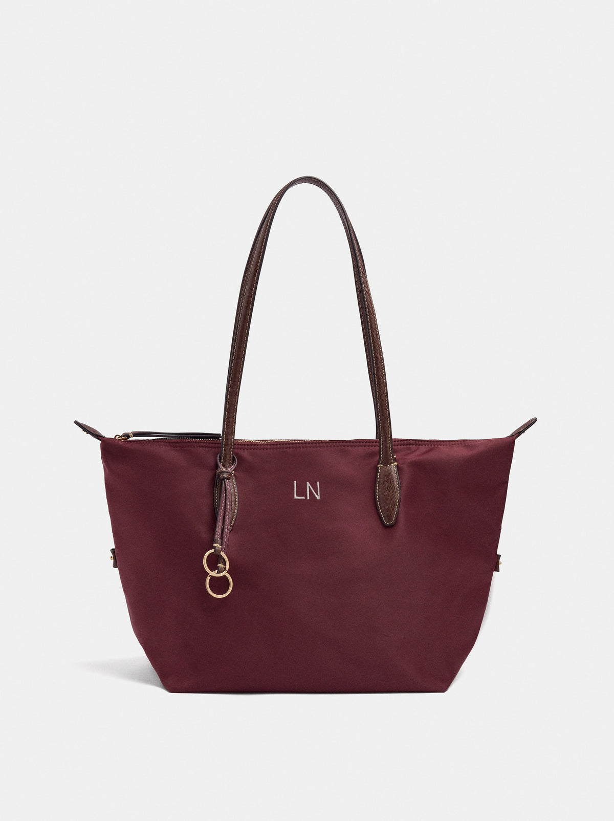 Plain Nylon Laptop Bag For 15-Inch Laptops