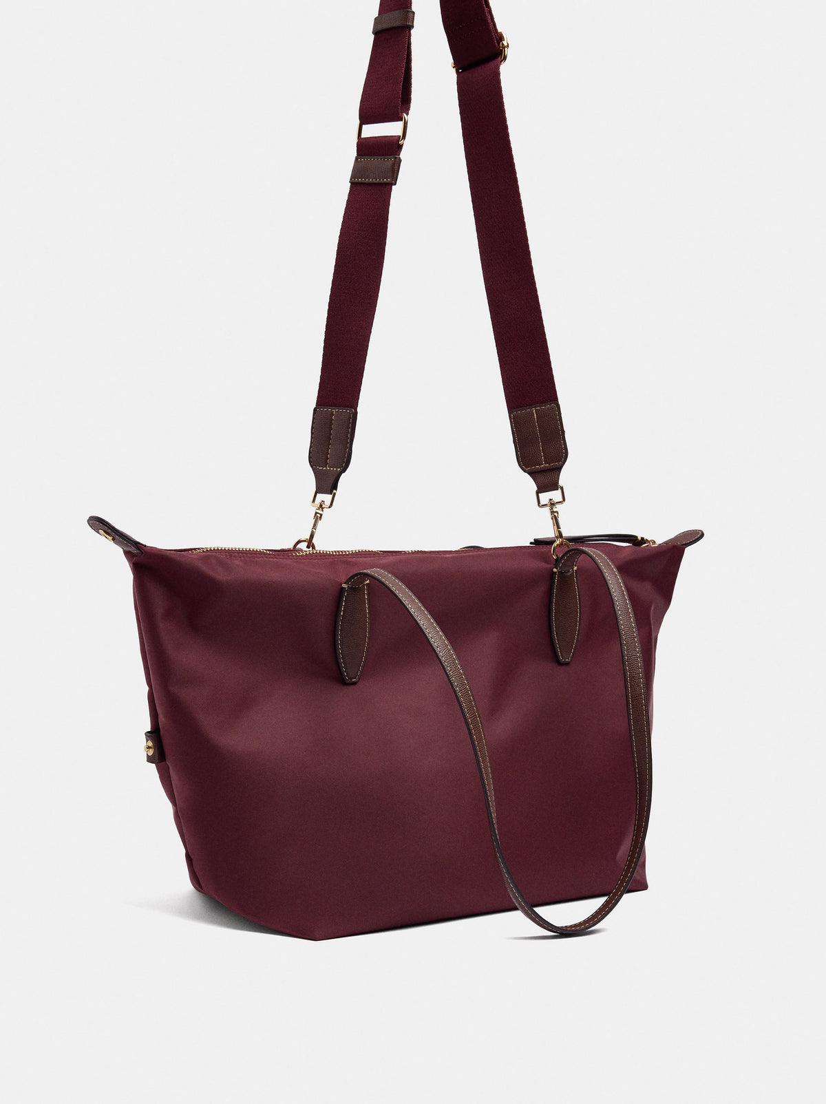 Plain Nylon Laptop Bag For 15-Inch Laptops