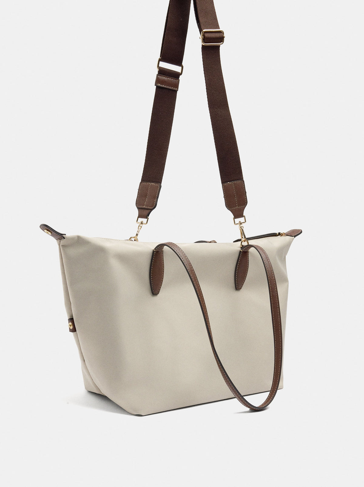 Plain Nylon Laptop Bag For 15-Inch Laptops