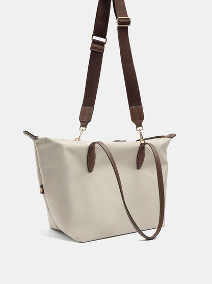 Plain Nylon Laptop Bag For 15-Inch Laptops