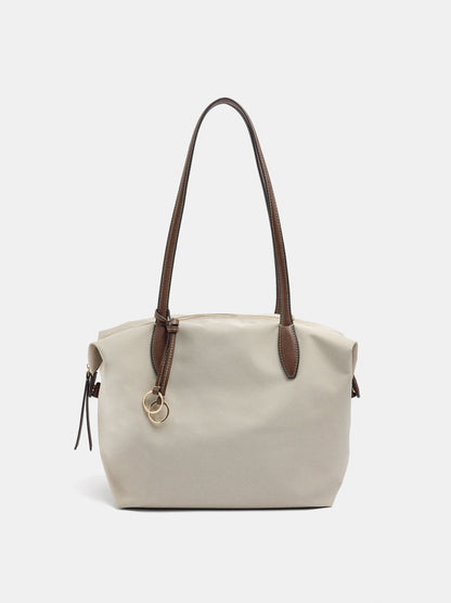 Plain Nylon Laptop Bag For 15-Inch Laptops