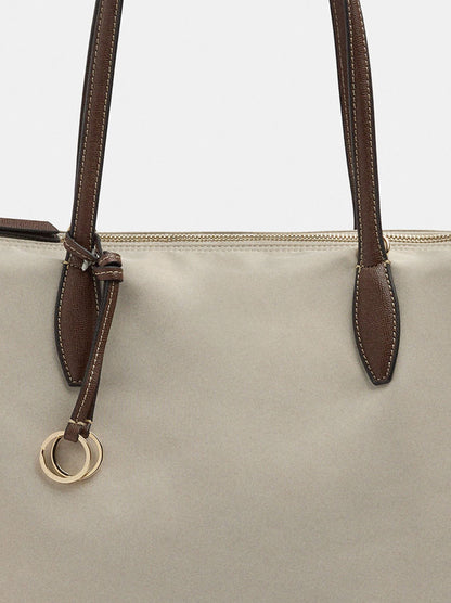 Plain Nylon Laptop Bag For 15-Inch Laptops
