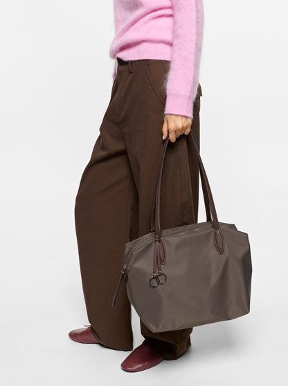 Plain Nylon Laptop Bag For 15-Inch Laptops