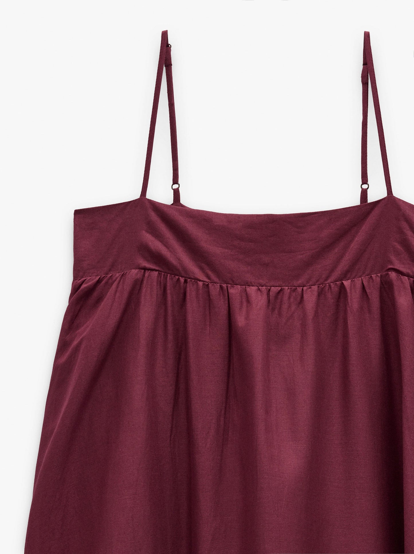 Long Dress With Thin Straps 100% Cotton