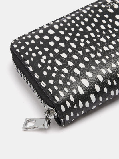 Large Abstract Printed Wallet