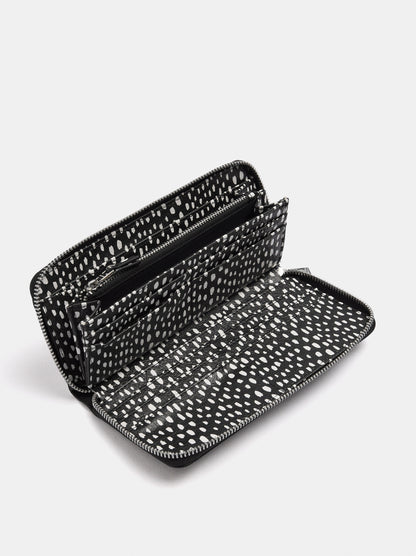 Large Abstract Printed Wallet