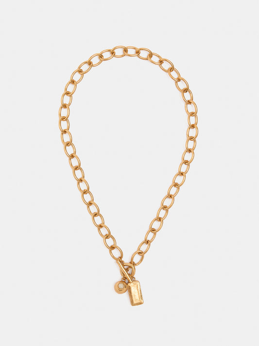Geometric Dangling-Link Necklace