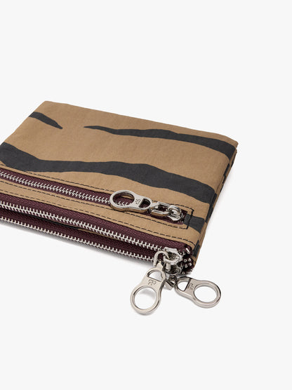 Animal Print Nylon Card Holder