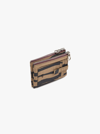 Animal Print Nylon Card Holder