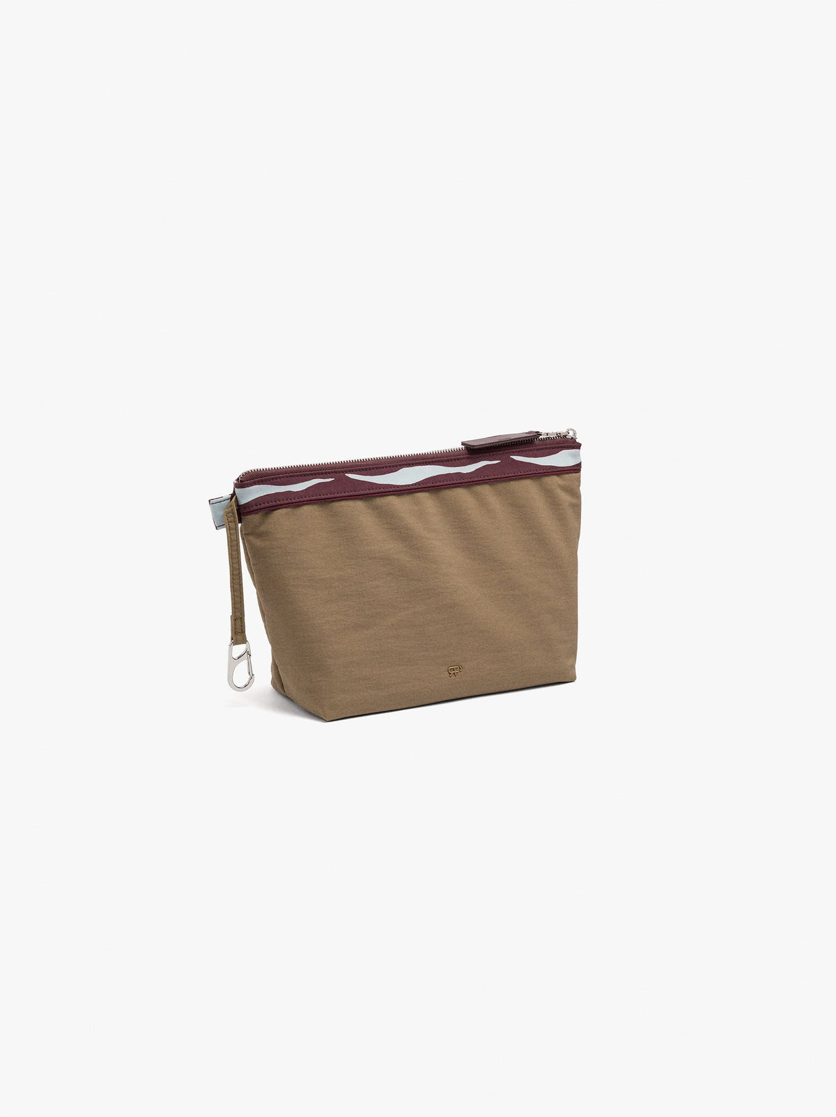 Nylon Cosmetic Bag With Printed Detail