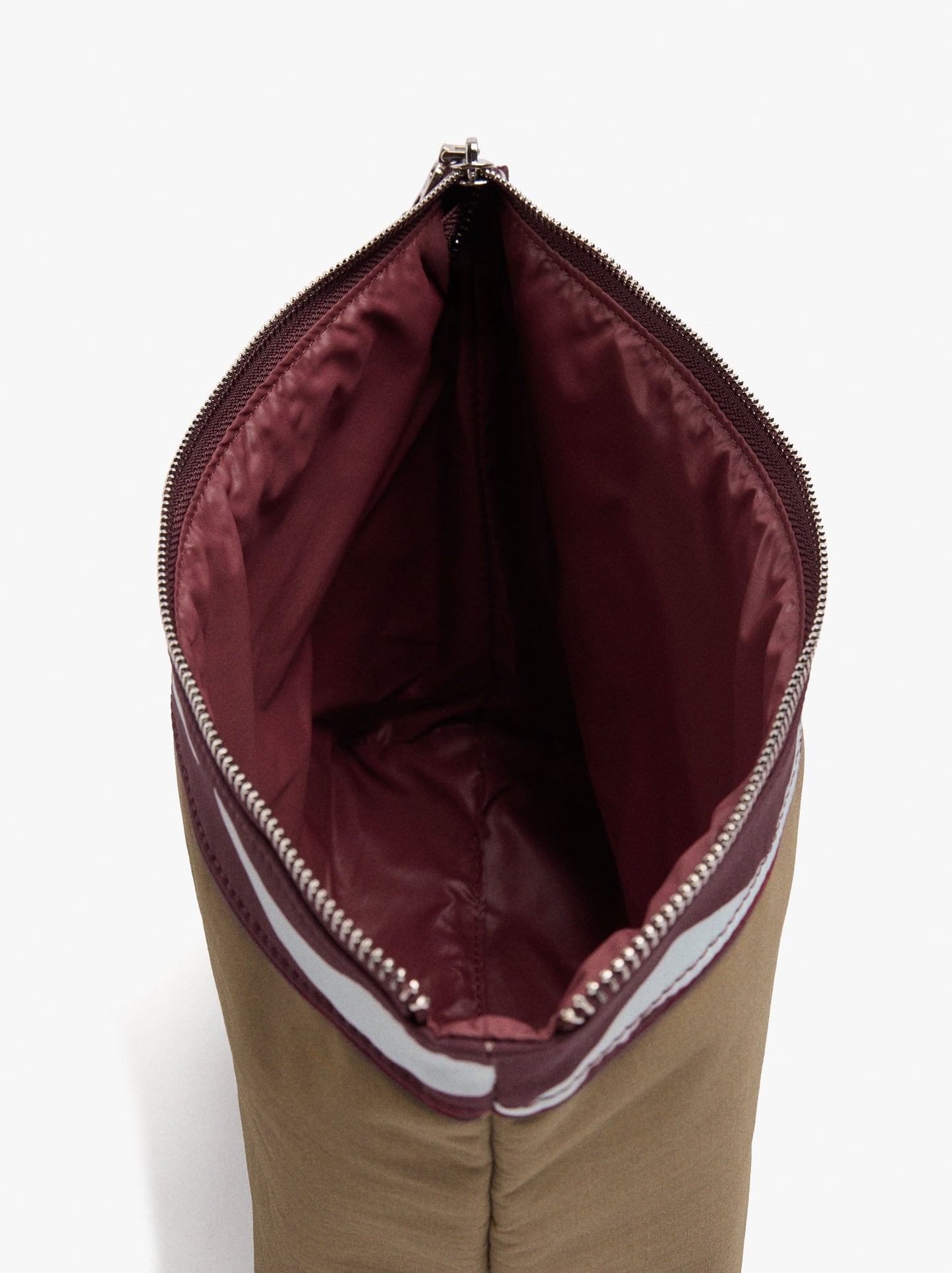 Nylon Cosmetic Bag With Printed Detail