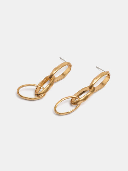 Intertwined Hoop Earrings