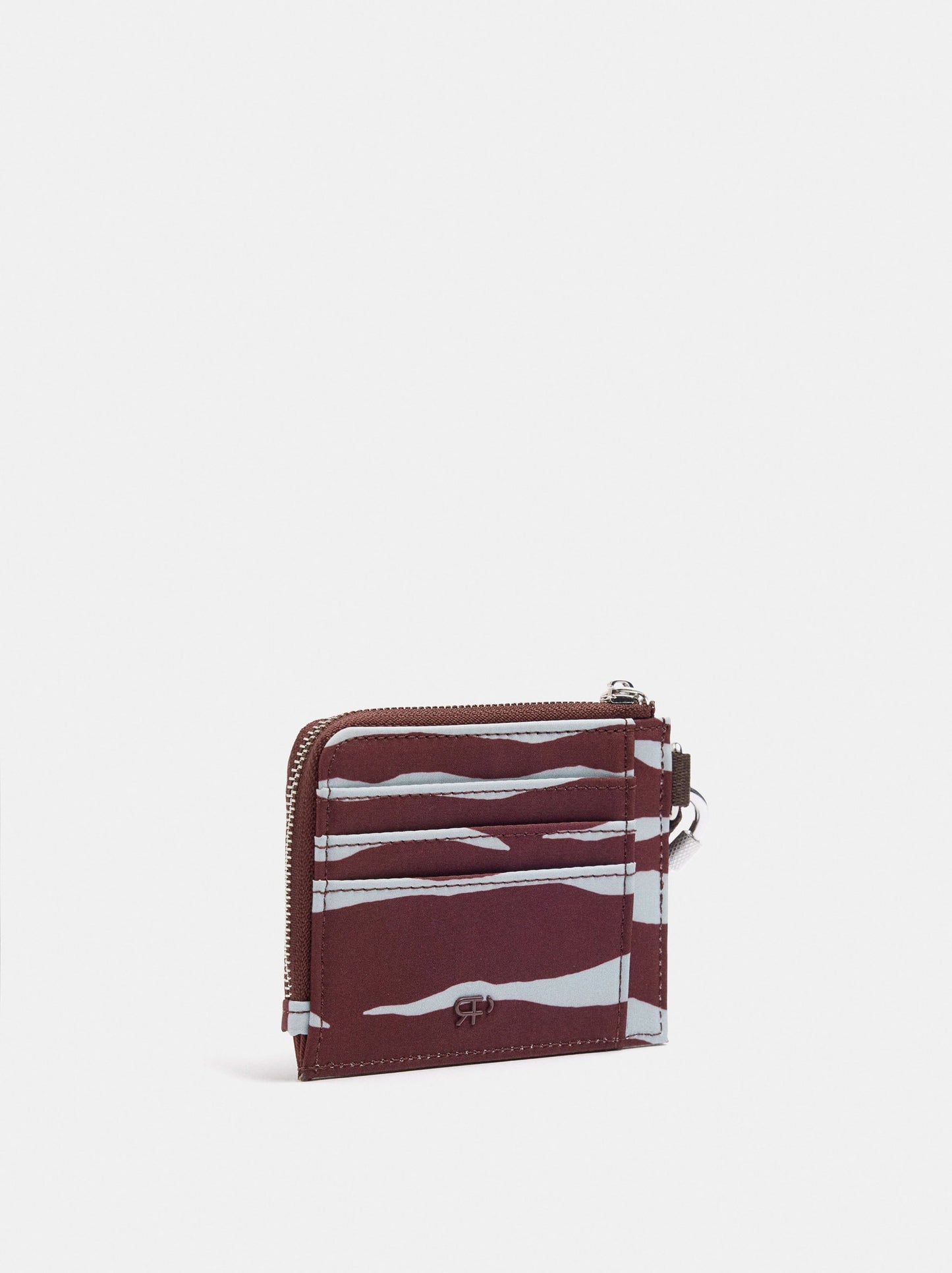 Animal Print Nylon Card Holder