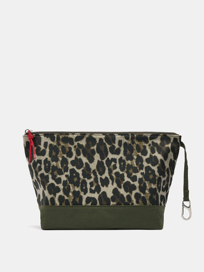 Animal-Print Cosmetic Bag