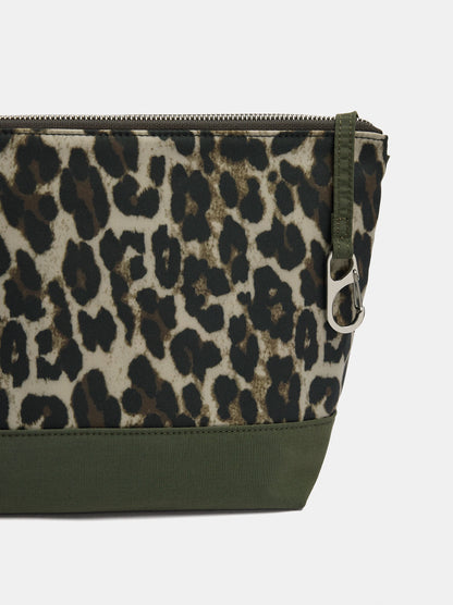 Animal-Print Cosmetic Bag