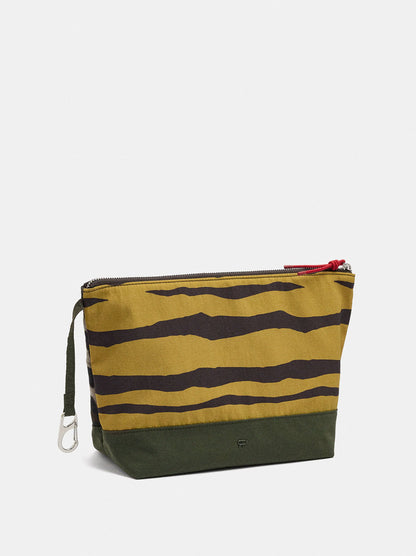 Animal-Print Cosmetic Bag