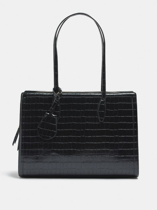 15" Laptop Bag With Animal Embossing