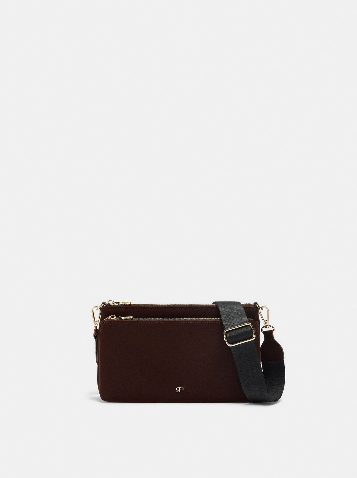Soft Dual-Texture Crossbody Bag