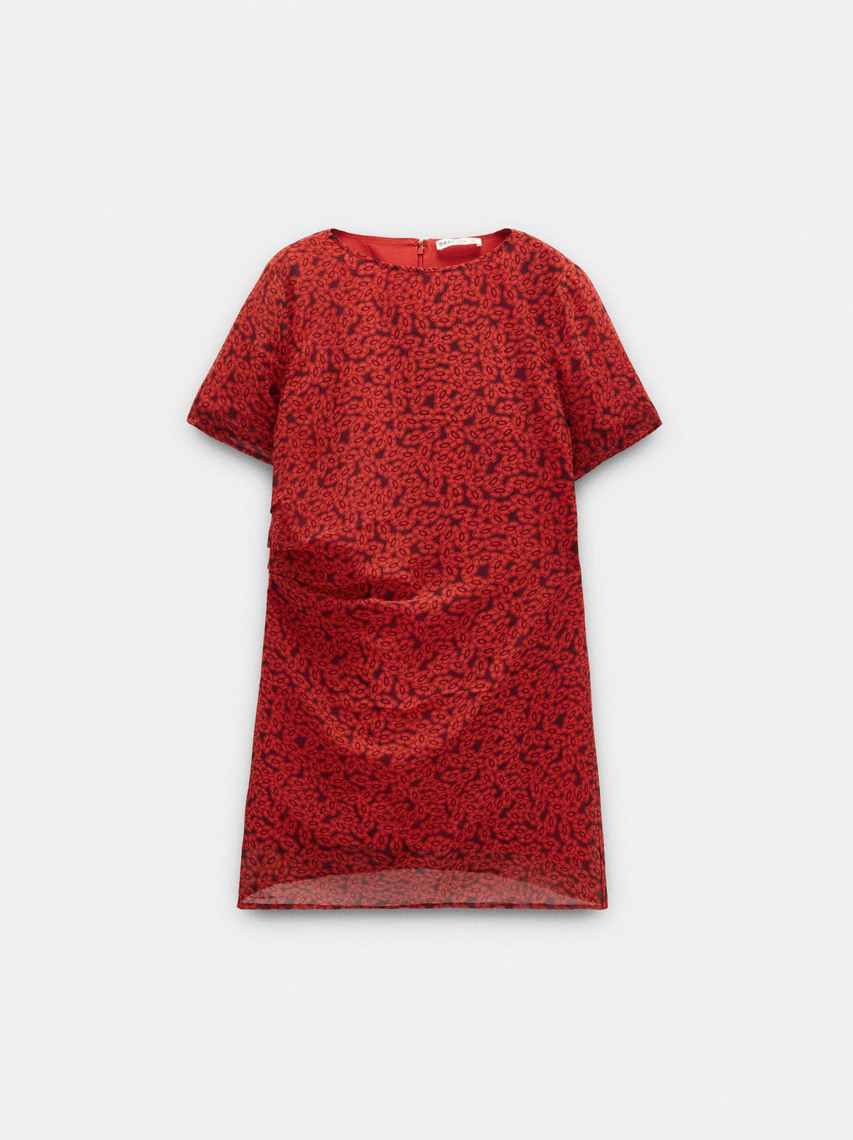 Short Floral Printed Dress