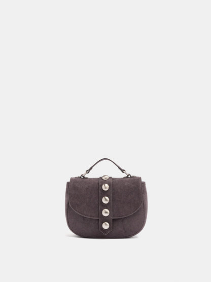 Handbag With Beads And Flap