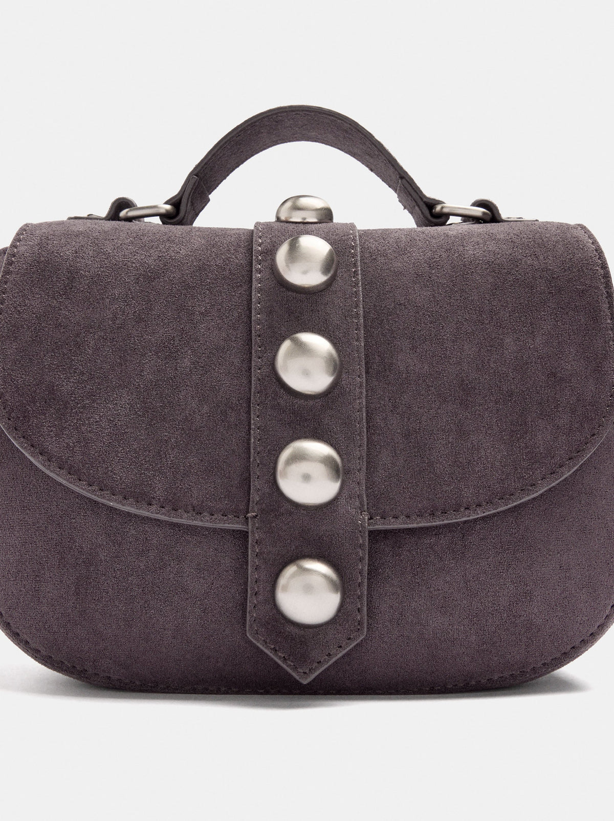 Handbag With Beads And Flap