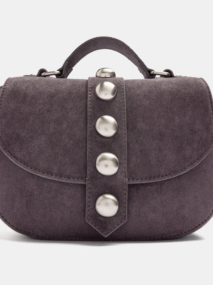 Handbag With Beads And Flap