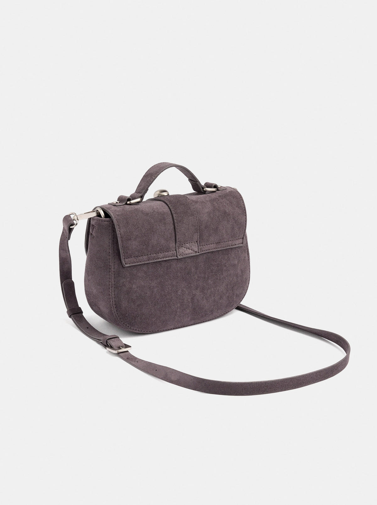 Handbag With Beads And Flap