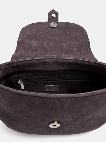 Handbag With Beads And Flap