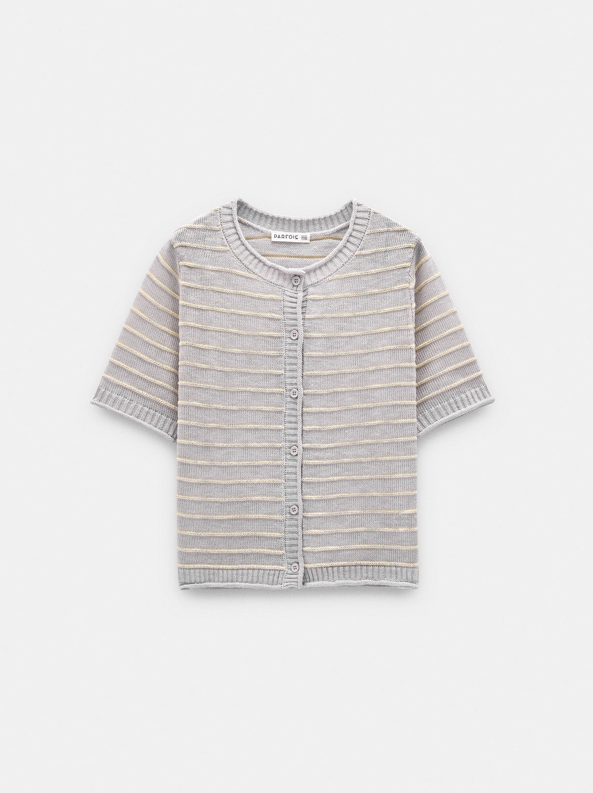Knit Cardigan With Stripes