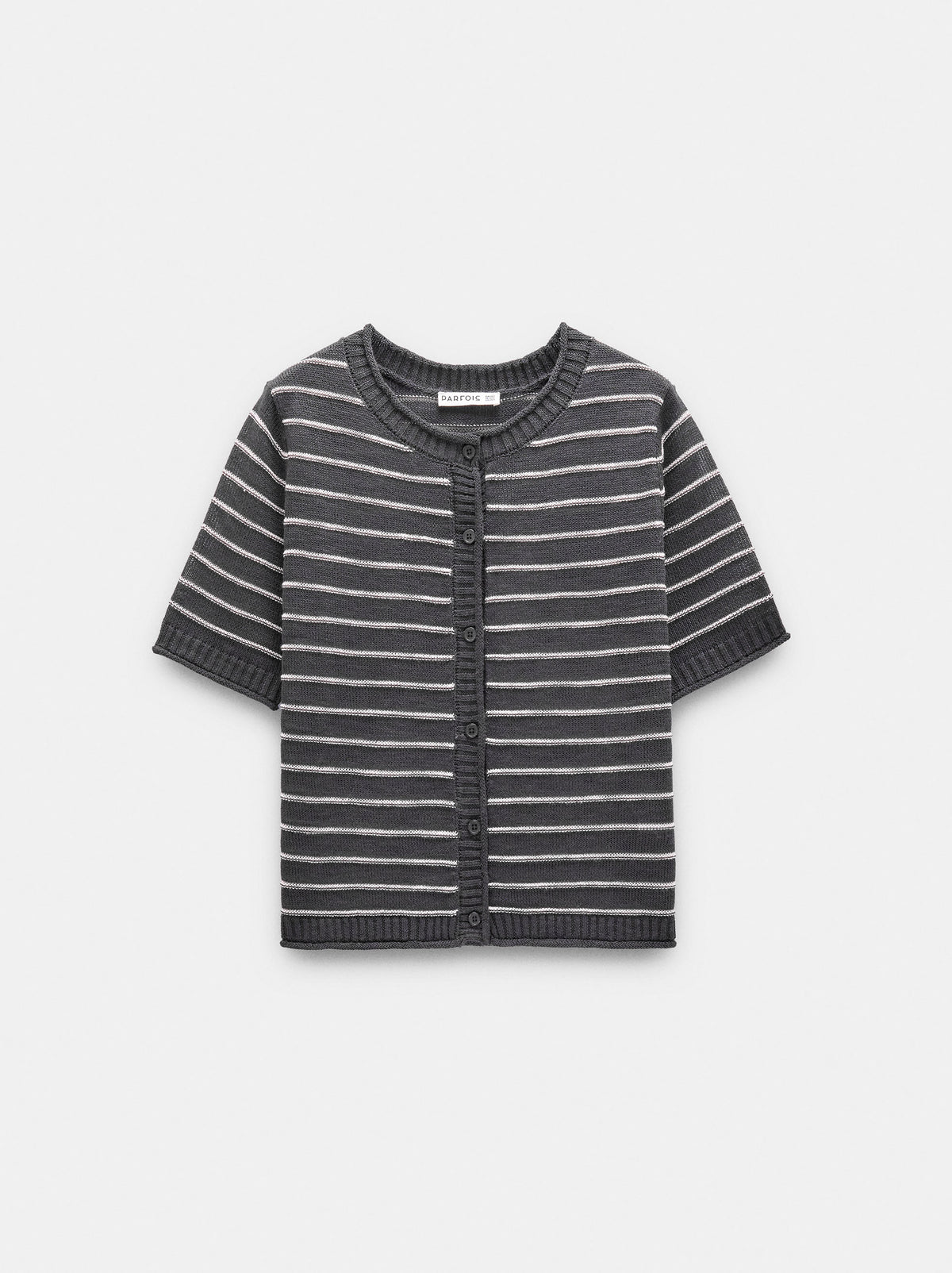 Knit Cardigan With Stripes