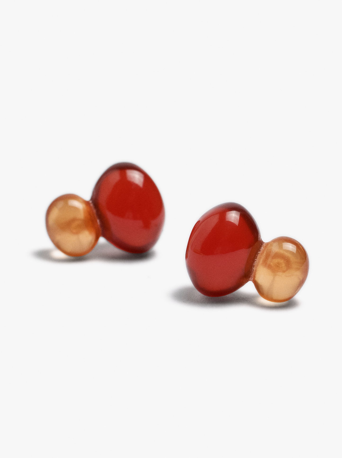 Oval Resin Earrings