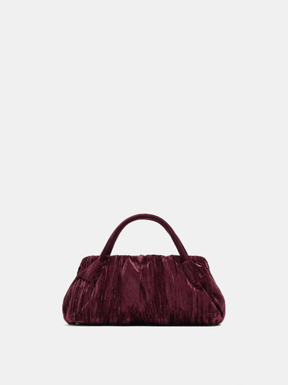 Elongated Velvet Party Bag
