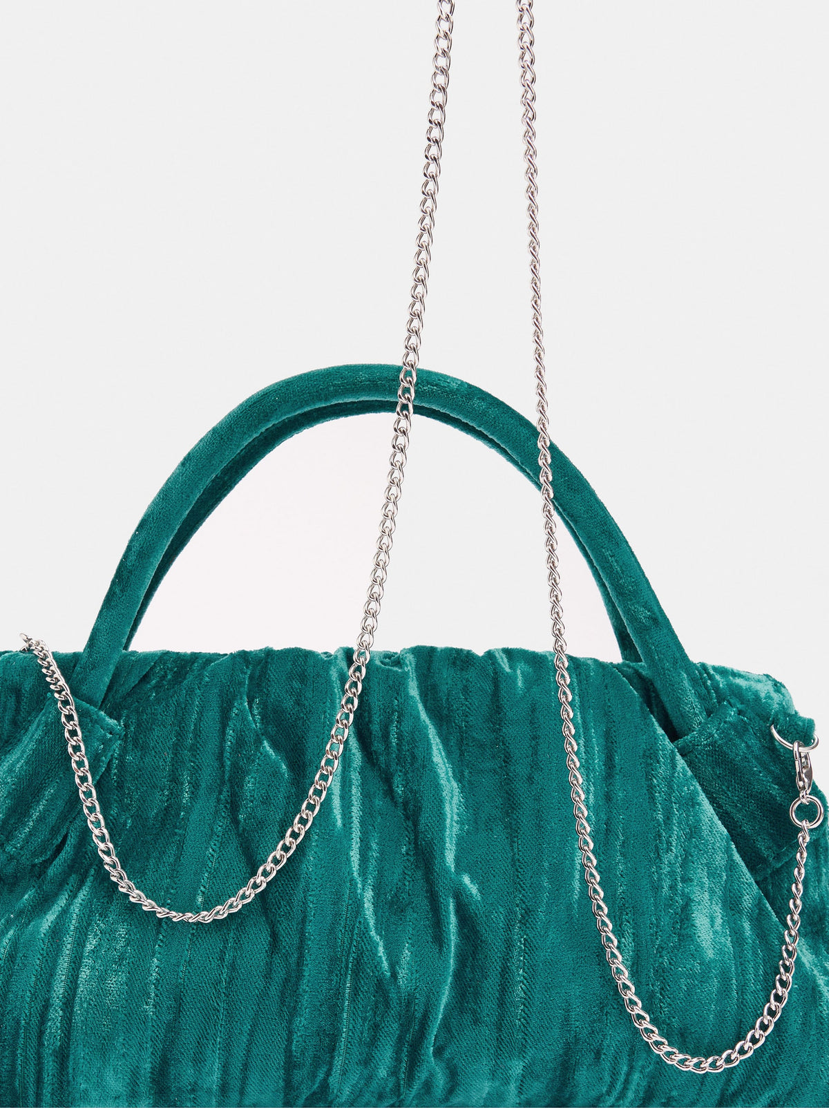 Elongated Velvet Party Bag