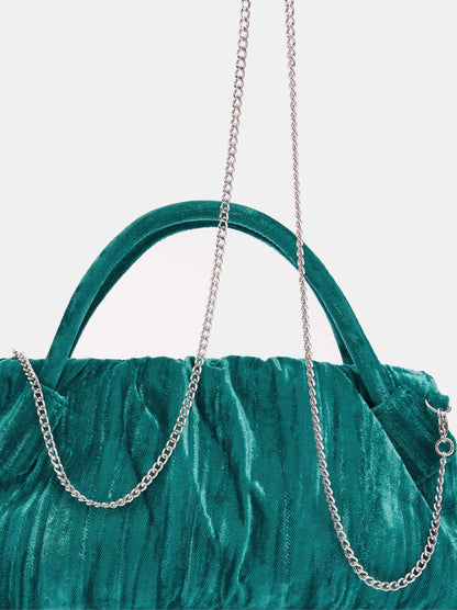 Elongated Velvet Party Bag