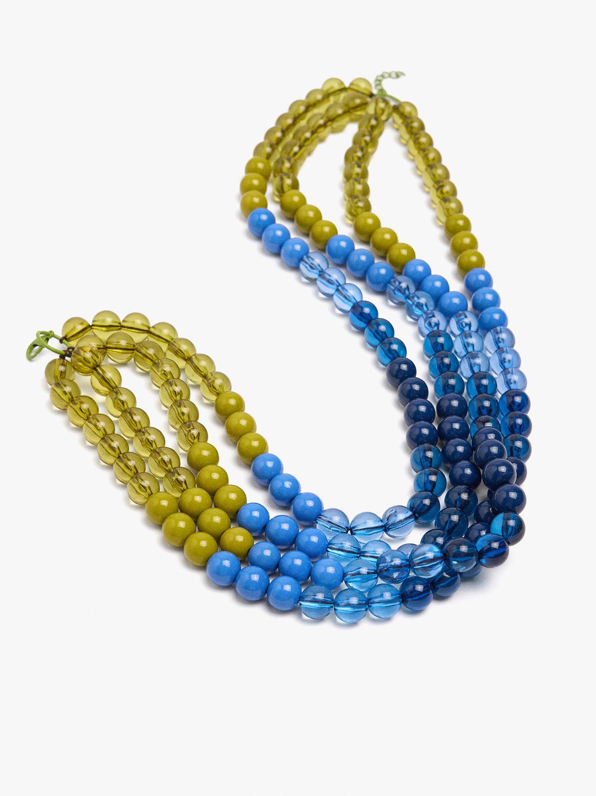 Multi-Collar With Gradient Resin Beads