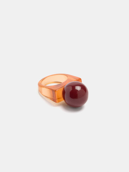 Rounded Resin Ring