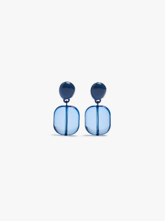 Transparent Resin Earrings