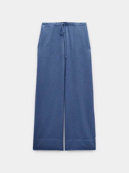 100% Lyocell Fluid Trousers With Side Pockets