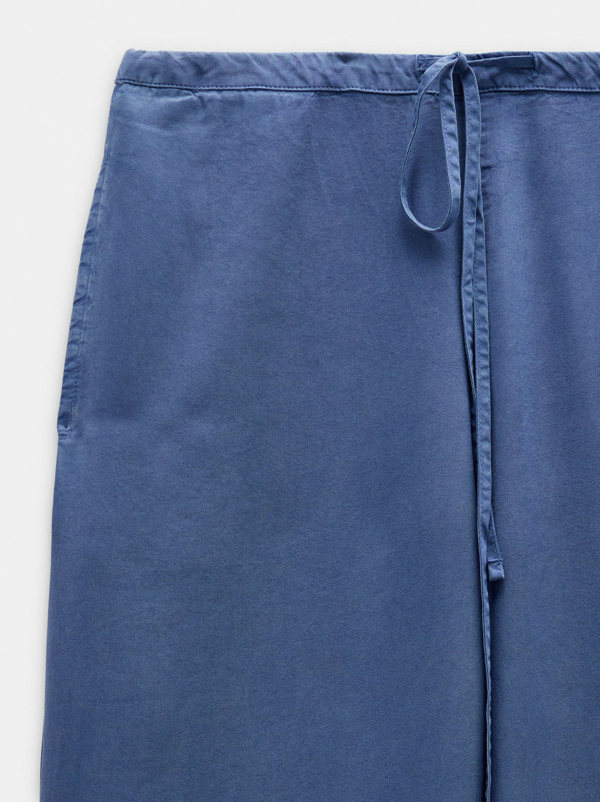 100% Lyocell Fluid Trousers With Side Pockets